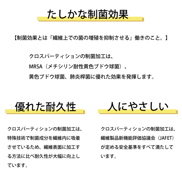 トヨダプロダクツ クロスパーティション 制菌 説明2